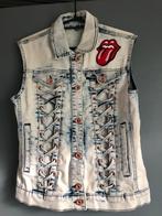 Rolling stones dames denim vest maat M., Ophalen, Zo goed als nieuw, Kleding