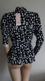 nieuw STUDIO ANNELOES jasje zwart wit, Kleding | Dames, Jassen | Zomer, Verzenden, Nieuw, Maat 34 (XS) of kleiner, Overige kleuren