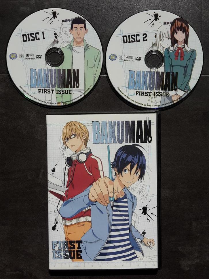 DVD - Bakuman First Issue - Anime Japan Manga, Cd's en Dvd's, Dvd's | Tekenfilms en Animatie, Zo goed als nieuw, Anime (Japans)