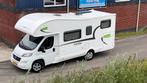 Eura Mobil Forster 6 personen alkoof 180PK trekhaak 38911 km, Caravans en Kamperen, Alkoof, Ringverwarming, Fiat, Eura Mobil
