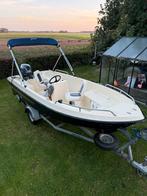seafinder 420 trailer en motor yamaha 25pk vis /consoleboot, Watersport en Boten, Ophalen, 10 tot 30 pk, Zo goed als nieuw, 3 tot 6 meter