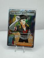 Team Rocket's Proton #227/182 Pokemon Destined Rivals, Ophalen of Verzenden, Nieuw, Losse kaart