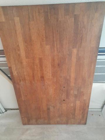 Massief houten blad 125x79 cm  beschikbaar voor biedingen