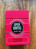 Open Hartig Private Time Kaartspel, Een of twee spelers, Ophalen of Verzenden, Zo goed als nieuw, Onbekend