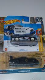 Hot Wheels Audi 90 Quattro STH & Porsche 935 Chase, 1:50 of kleiner, Auto, Nieuw, Ophalen
