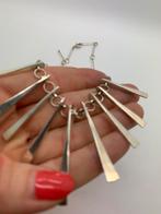 X122 Prachtig zilveren collier Scandinavisch ontwerp, Sieraden, Tassen en Uiterlijk, Antieke sieraden, Ophalen of Verzenden, Zilver