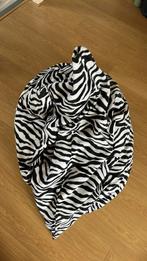 Mooie zitzak met Zebraprint, Ophalen, Zo goed als nieuw