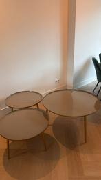 Richmond Salontafel Set - 3 Stuks, Gebruikt, Rond, Ophalen of Verzenden, Overige materialen