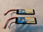 2x Boost plus 60c 2S lipo 5200mah, Hobby en Vrije tijd, Modelbouw | Radiografisch | Auto's, Ophalen of Verzenden, Zo goed als nieuw