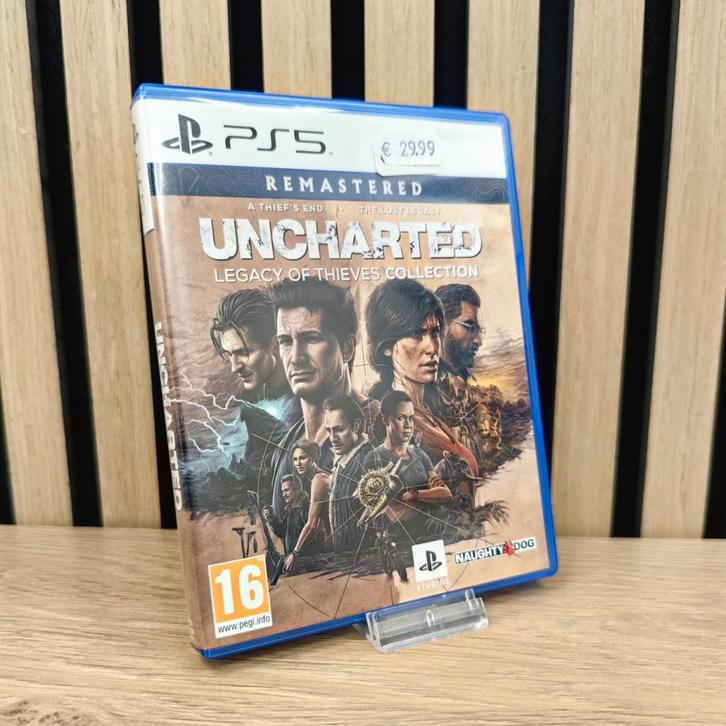 Uncharted Legacy of Thieves Collection - PS5, Spelcomputers en Games, Games | Sony PlayStation 5, Zo goed als nieuw