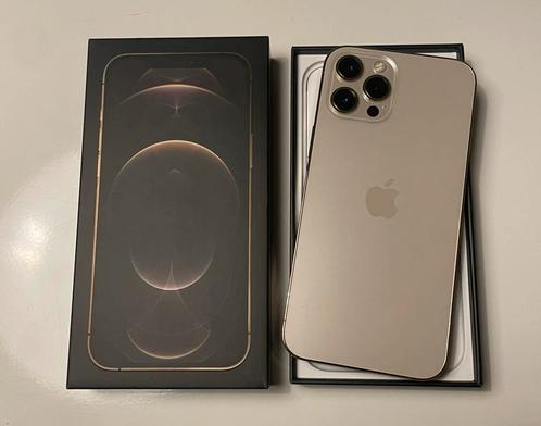 iPhone 12 Pro Max | 128gb | Goud | Nieuwstaat!, Telecommunicatie, Mobiele telefoons | Toebehoren en Onderdelen, Zo goed als nieuw