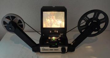 ERNO EM 1801 FILMVIEWER voor de SUPER 8 FILMS met MOTOR beschikbaar voor biedingen