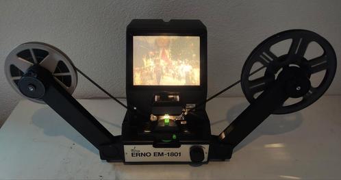 ERNO EM 1801 FILMVIEWER voor de SUPER 8 FILMS met MOTOR, Audio, Tv en Foto, Filmrollen, 8mm film, Ophalen of Verzenden