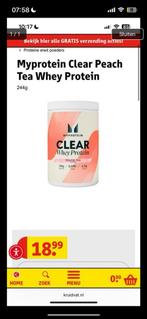 My protein clear whey protein peach icetea, Ophalen of Verzenden, Nieuw, Poeder of Drank
