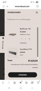 Gepoedercoat design bed, Ophalen, Eenpersoons, Nieuw, Design zie website Robuust