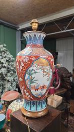 Grote antieke imari tafellamp € 125, Antiek en Kunst, Ophalen of Verzenden