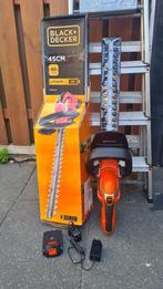 Black+Decker Heggenschaar Met 18v ACCU, Tuin en Terras, Heggenscharen, Ophalen, Accu