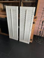 Shutters, Huis en Inrichting, Stoffering | Gordijnen en Lamellen, Minder dan 100 cm, Gebruikt, Ophalen of Verzenden, Wit