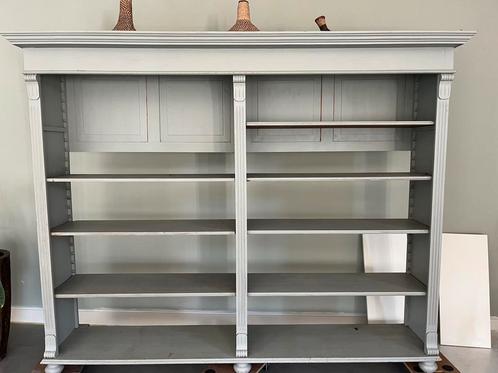 GRATIS Boekenkast oude winkelkast, Huis en Inrichting, Kasten | Stellingkasten, Gebruikt, Ophalen
