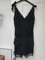 Zomer kanten jumpsuit M, Kleding | Dames, Jumpsuits, Maat 38/40 (M), Giorgia, Zwart, Ophalen of Verzenden