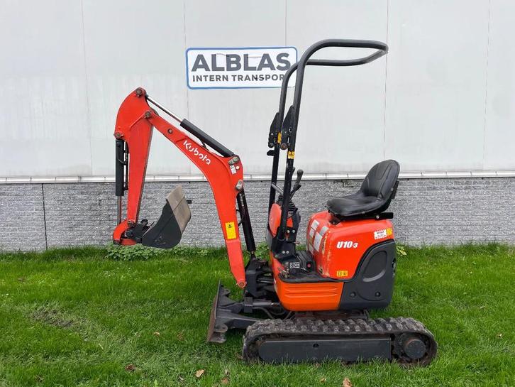 Kubota Minigraver U10-3 in nette staat (bj 2015), Zakelijke goederen, Machines en Bouw | Kranen en Graafmachines, Graafmachine