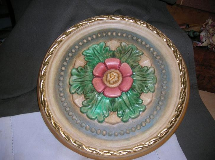 rozet plafondrozet gips doorsnede 29 cm., Antiek en Kunst, Curiosa en Brocante, Ophalen of Verzenden