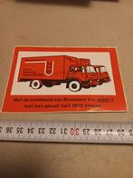 Brouwers bv transport maastricht wylre hasselt, Verzamelen, Stickers, Ophalen of Verzenden, Zo goed als nieuw