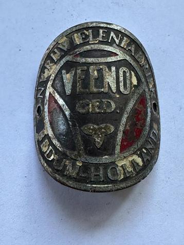 Veeno Bedum Holland balhoofdplaatje. Balhoofd plaatje. beschikbaar voor biedingen