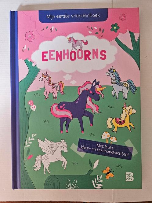 Mijn eerste vriendenboek: Eenhoorns, Boeken, Kinderboeken | Jeugd | onder 10 jaar, Nieuw, Ophalen of Verzenden