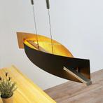 Nieuwe Lucande Marija LED Hanglamp zwart / goud, Nieuw, Ophalen of Verzenden, Modern, Metaal