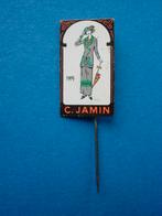 Speldje van C. Jamin 1915 damesmode, Verzamelen, Speldjes, Pins en Buttons, Verzenden, Zo goed als nieuw, Merk, Speldje of Pin