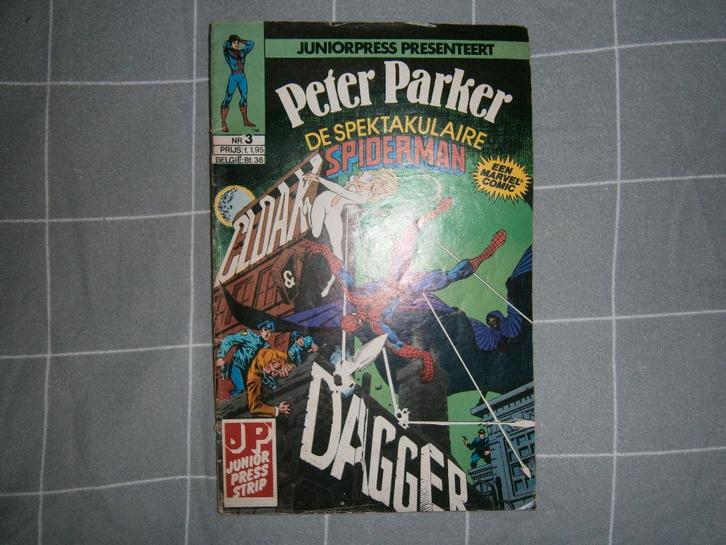 Peter Parker de Spektakulaire Spiderman 3 (1983) Juniorpress, Boeken, Strips | Comics, Gelezen, Eén comic, Europa, Ophalen