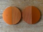 Nespresso Barista Coasters onderzetters 2 stuks oranje nieuw, Ophalen of Verzenden, Nieuw, Glas of Kopje