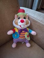 Carnaval Hamster Knuffel, Kinderen en Baby's, Speelgoed | Knuffels en Pluche, Ophalen of Verzenden, Gebruikt, Overige typen