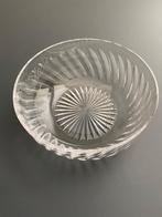 Prachtige geslepen kristallen schaal, Ophalen, Overige materialen, Schaal, Rond