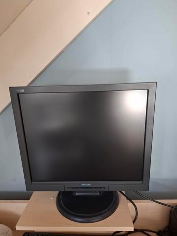 Philips 190V7 Monitor - Gebruikt beschikbaar voor biedingen