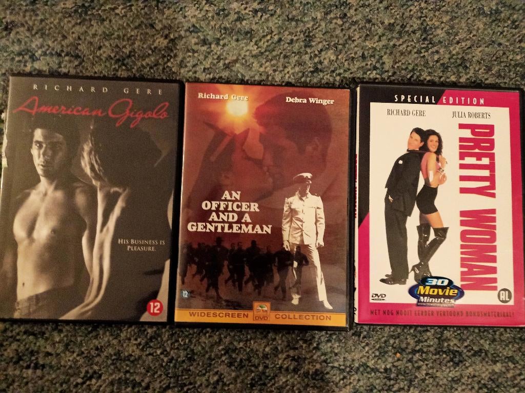 Richard Gere movies films Pretty Woman, Jackal, primal fear, Cd's en Dvd's, Dvd's | Klassiekers, Zo goed als nieuw, Drama, 1980 tot heden
