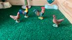 Schleich hanen en kippen, Verzamelen, Poppenhuizen en Toebehoren, Ophalen of Verzenden, Zo goed als nieuw, Poppenhuis