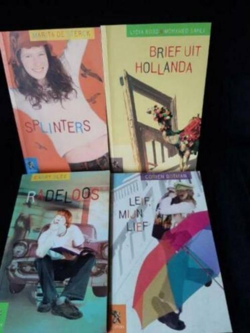 4x jonge lijsters: mijn leif mijn lief,splinters,radeloos,, Boeken, Kinderboeken | Jeugd | 13 jaar en ouder, Nieuw, Ophalen of Verzenden