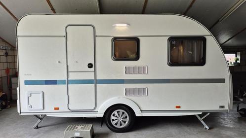 Adria Aviva 400 PS bj 2021 in topstaat., Caravans en Kamperen, Caravans, Particulier, tot en met 3, 750 - 1000 kg, Treinzit, Adria