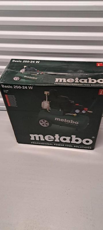 Metabo Basic 250-24 W Compressor - Nieuw in Doos! beschikbaar voor biedingen