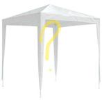 2 x 2 x 2,5 wit, Tuin en Terras, Gebruikt, Partytent, Minder dan 4 meter, 2 meter of meer