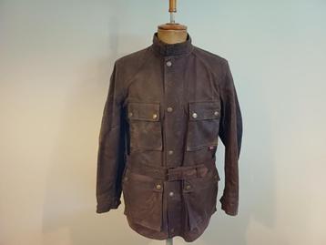 BELSTAFF vintage wax cotton katoen motorjas motorjack L beschikbaar voor biedingen