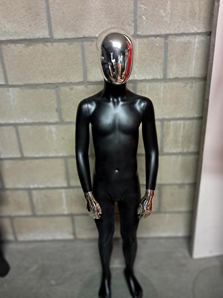 Hans Boodt design mannequin, BALR. Edition –zwart met chrome, Hobby en Vrije tijd, Naaien en Fournituren, Paspop, Ophalen of Verzenden