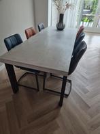 6 eetkamerstoelen Henders & Hazel, Huis en Inrichting, Stoelen, Ophalen, Overige kleuren, Zo goed als nieuw, Metaal