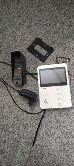 HD Video intercom deurbel DM407, Ophalen of Verzenden, Ingebouwde camera, Gebruikt, Bedraad