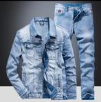 casual jacket size M, Kleding | Heren, Spijkerbroeken en Jeans, Ophalen of Verzenden, Zo goed als nieuw, Blauw