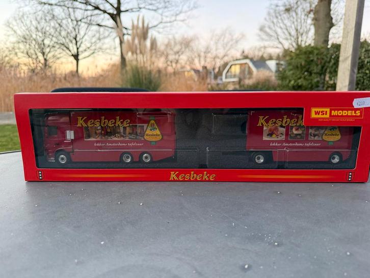 WSI Kesbeke DAF Combi 1:50 Miniatuur, Hobby en Vrije tijd, Modelauto's | 1:50, Nieuw, Bus of Vrachtwagen, Wsi, Ophalen of Verzenden
