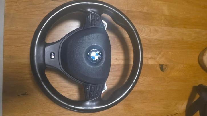 BMW M Stuur met  Flippers + orginele Airbag - F10/F11 -, Auto-onderdelen, Besturing, BMW, Ophalen of Verzenden