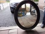 Oude spiegel, Antiek en Kunst, Antiek | Spiegels, Ophalen, Ovaal, 50 tot 100 cm, Minder dan 100 cm
